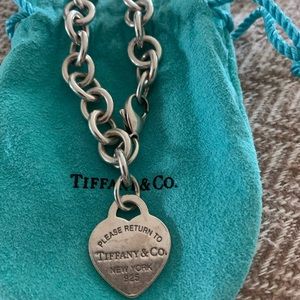 Return to Tiffany Silver Charm Bracelet